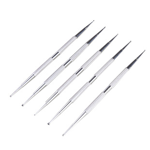 压痕笔金属纹理笔丸棒美国土nsp石粉粘土原型处理表面纹理挖眼窝