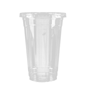 鲜榨橙汁打包杯西瓜汁杯摆摊一次性果汁杯子带盖饮料茶商用奶茶杯