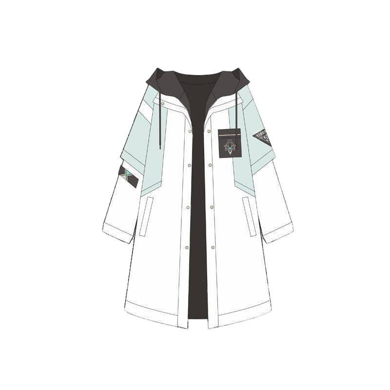 流萤cos服二次元风衣外套动漫衍生服日常服男女卫衣JK短裙春秋款