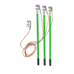 东小留 JDX-NL-10KV高压接地线户内配电房35kv平口螺旋短路接地棒