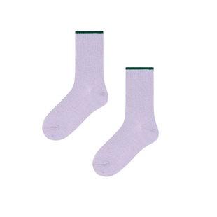 HappySocks袜子男女秋季款多巴胺黑色小众设计感棉袜中筒袜堆堆袜