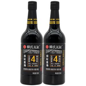 【吉杰专享】韩氏瓦缸原缸酱油头道原浆0添加瓦缸发酵
