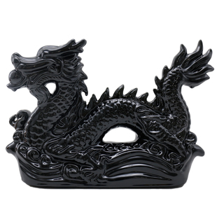 唐三彩龙摆件陶瓷龙生肖龙工艺品家居客厅橱窗室内室外摆设礼品