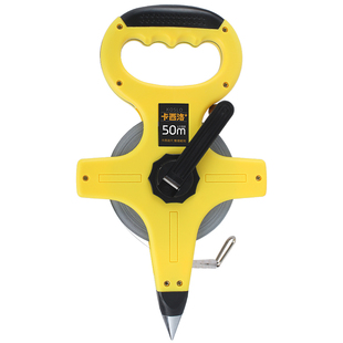 大卷尺50米30m软尺钢尺100米长皮尺米尺钢卷尺建筑工程测量手提尺