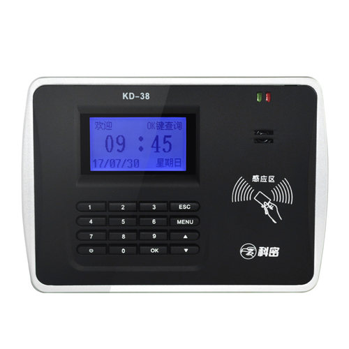 科密KD-38/KD-36考勤机 感应打卡机ID卡刷卡机 网络+USB U盘下载