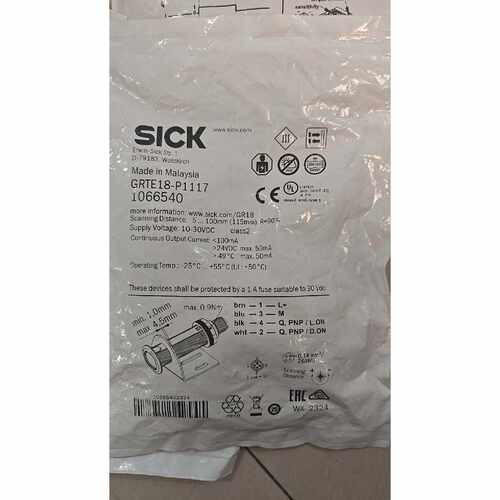 询价-西克光电传感器 GRTE18-P1147马来西亚制造，订货号