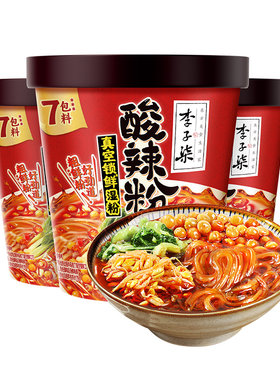李子柒方便速食酸辣鲜香