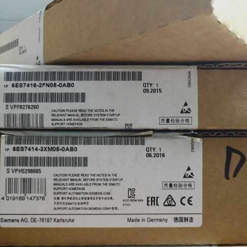 议价西门子6ES7416-2FN05-0AB0全新原装CPU 416F-2原装中央处理器