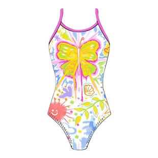 洲克女士游泳专用泳衣新款专业训练竞速显瘦大码高颜值连体游泳衣