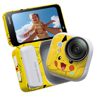 腾达飞适用于影石Insta go ultra口袋运动相机贴纸膜配件全包改色防水贴纸彩色涂鸦二次元动漫个性化贴纸定制