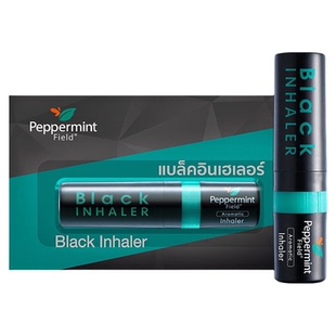 泰国原装peppermint field 黑色鼻通八仙筒花香超强酷提神醒脑6支