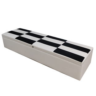 实木换鞋凳可装实体娃娃长条沙发凳服装娃娃箱子皮凳床尾加锁隐藏