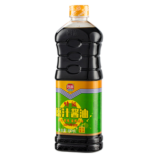 四海原汁特级酱油0添加原汁酿造890ML