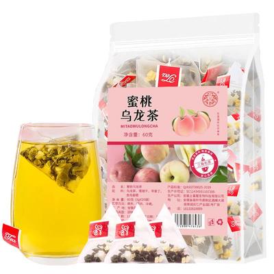 100包蜜桃乌龙茶水果茶