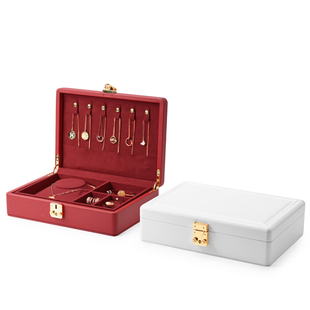 订婚彩礼三金首饰盒精致结婚五金盒新娘聘礼嫁妆黄金珠宝首饰盒