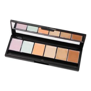 ZFC六色遮瑕膏修容持久控油裸妆遮盖脸部斑点痘痘印黑眼圈盘正品