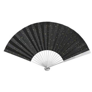 中式精钢古风扇子定制防身便携汉服男生太极纯金属空白不锈钢折扇