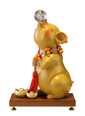 诸事大吉萌猪可爱福气猪