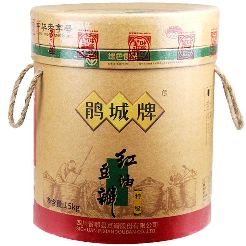 鹃城牌特级红油豆瓣酱15kg
