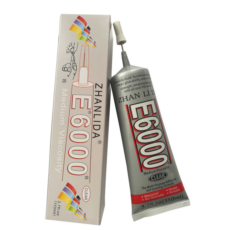 e6000胶水饰品发夹树脂透明软胶
