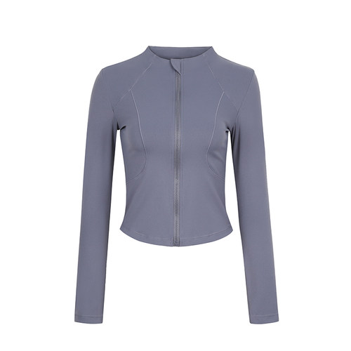 annerun运动外套女2025新款秋冬季修身瑜伽服长袖小个子健身上衣