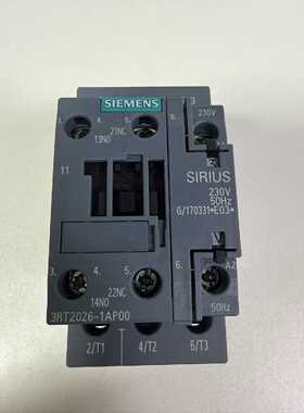 询价功率接触器3RT20261AP00成色九九新