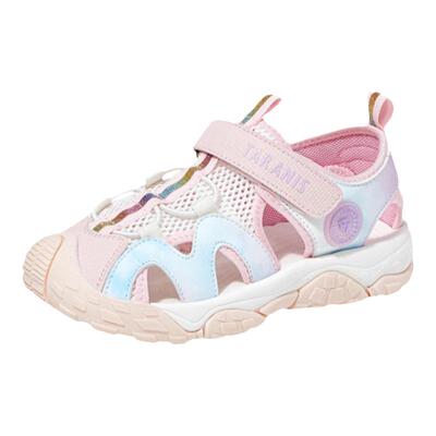 泰兰尼斯kids夏季包头凉鞋女童