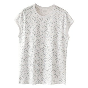 纯棉中老年妈妈装坎肩背心女夏季外穿大码短袖宽松胖mm加肥薄上衣