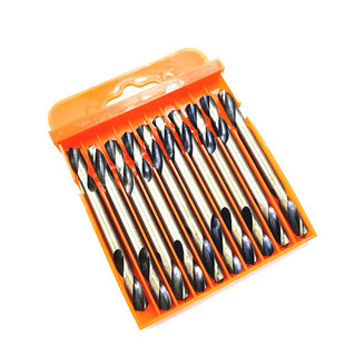 双头麻花钻头精品高速钢两头钻头专钻不锈钢3.0 3.5  4.2 4.5 5.2