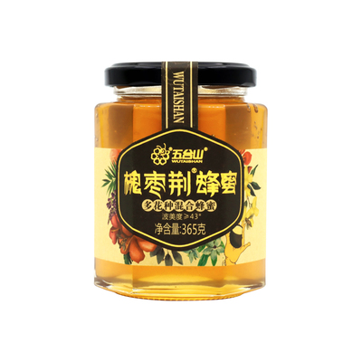 高浓度五台山槐枣荆混合蜂蜜365g