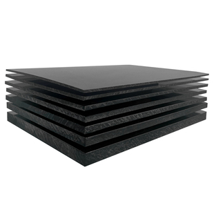 pp板材黑色防水硬板塑料板耐腐蚀PVC板环保pe胶板养殖水箱尼龙板