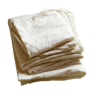 高端简约素色纯棉四件套全棉原色床上用品双人床单被套床品套件