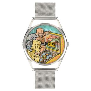 代购Mr Jones Watches Ricochet 复古弹球街机小众自动机械男女