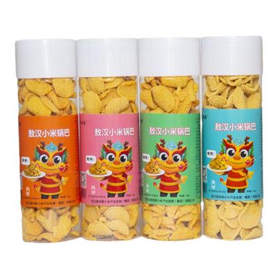 千年谷源敖汉小米锅巴110g*4嘎嘣脆休闲零食香辣零食膨化健康薯片