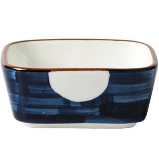 舍里日式陶瓷小碟子家用零食水果小吃碟茶点小菜盘蘸料碗调料味碟