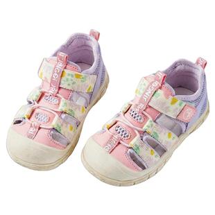 婧麒童鞋户外包头凉鞋男童女童防滑中童速干抗菌溯溪鞋夏季运动鞋