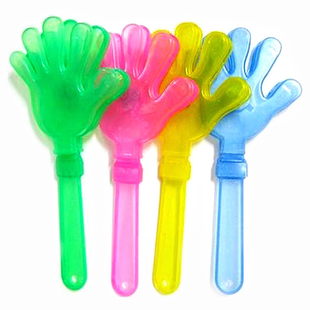 元宵国庆大号发光拍手器荧光手掌拍拍手拍掌玩具晚会酒吧助威道具