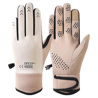 防风防水手套寒冬出门不冻手！