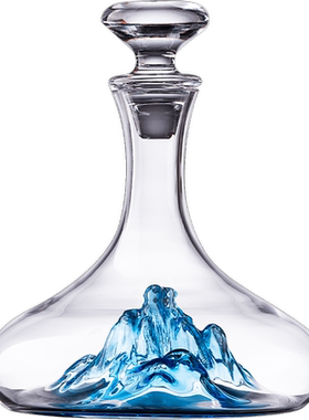 【精品水晶】水晶冰山醒酒器
