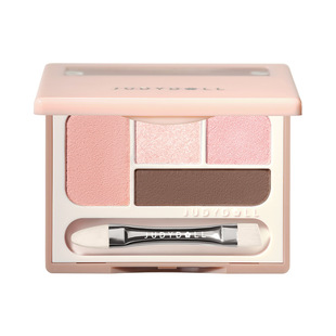 Judydoll橘朵四色卧蚕盘提亮高光珠光眼影盘哑光裸色下至温柔日常