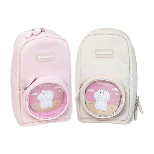 Nakabayashi仲林书包笔袋大容量文具袋笔盒高颜值ins风女孩文具盒小学生可爱初中生铅笔袋少女心收纳包化妆包