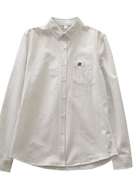 长袖牛津纺衬衣工作服百搭