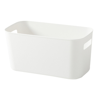 收纳筐长方形收纳篮洗澡篮子手提浴室厨房置物篮塑料框子零食筐
