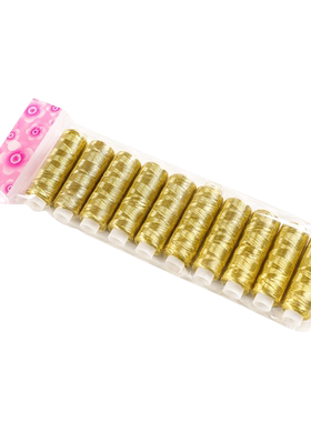 diy缝纫线手工金属金丝金线银线