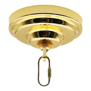 承重美式吊钟DIY水晶吊灯托盘低楼层改造大型吸顶盘底座灯盖圆盘