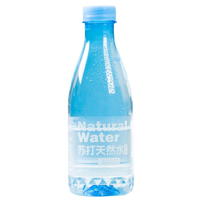 苏打天然水清爽健康运动补水0糖0脂0卡350ml*12/24瓶装饮品