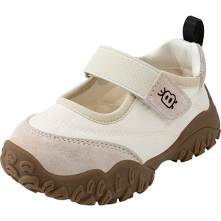 英贝米尼轻稳儿童运动鞋2026新款男童鞋子软底透气鞋女童休闲鞋