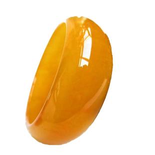 玉镯子新疆和田玉黄玉手镯金丝玉石英岩玉戈壁玉手镯加宽黄玉手镯