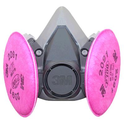 3m正品6200配2091防尘防颗粒套装