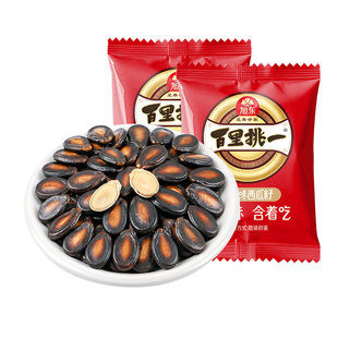 旭东百里挑一话梅味西瓜子新年货黑瓜子零食休闲小吃包装坚果礼盒